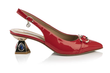 7542 Marino Fabiani Sandals / Red